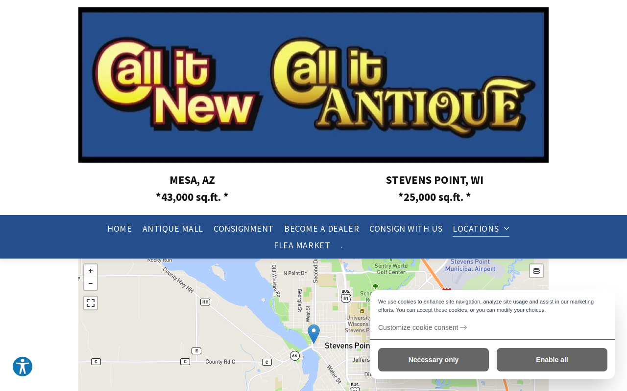Call it New, Call it Antique website preview