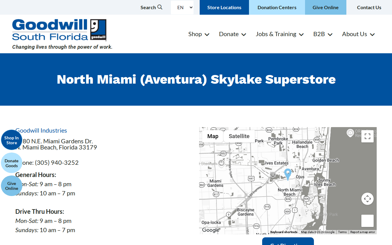 Goodwill website preview