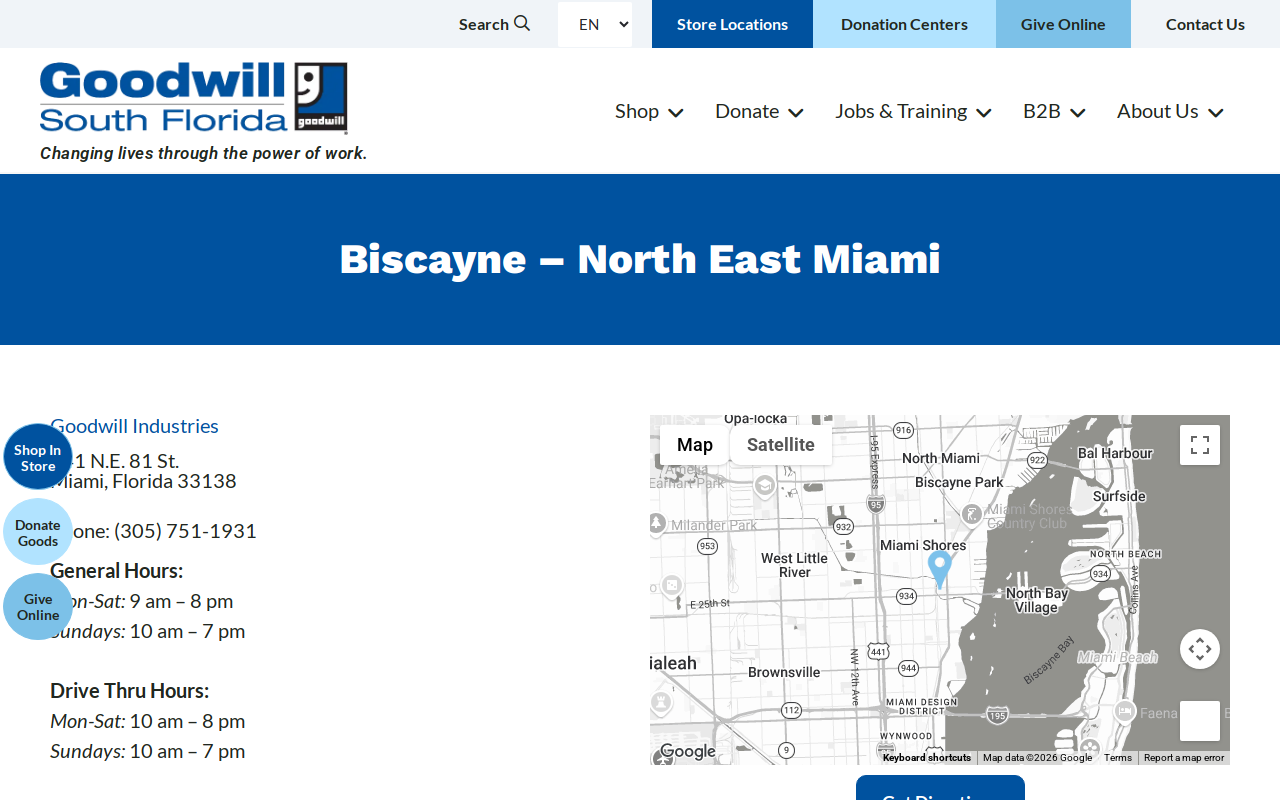 Goodwill website preview
