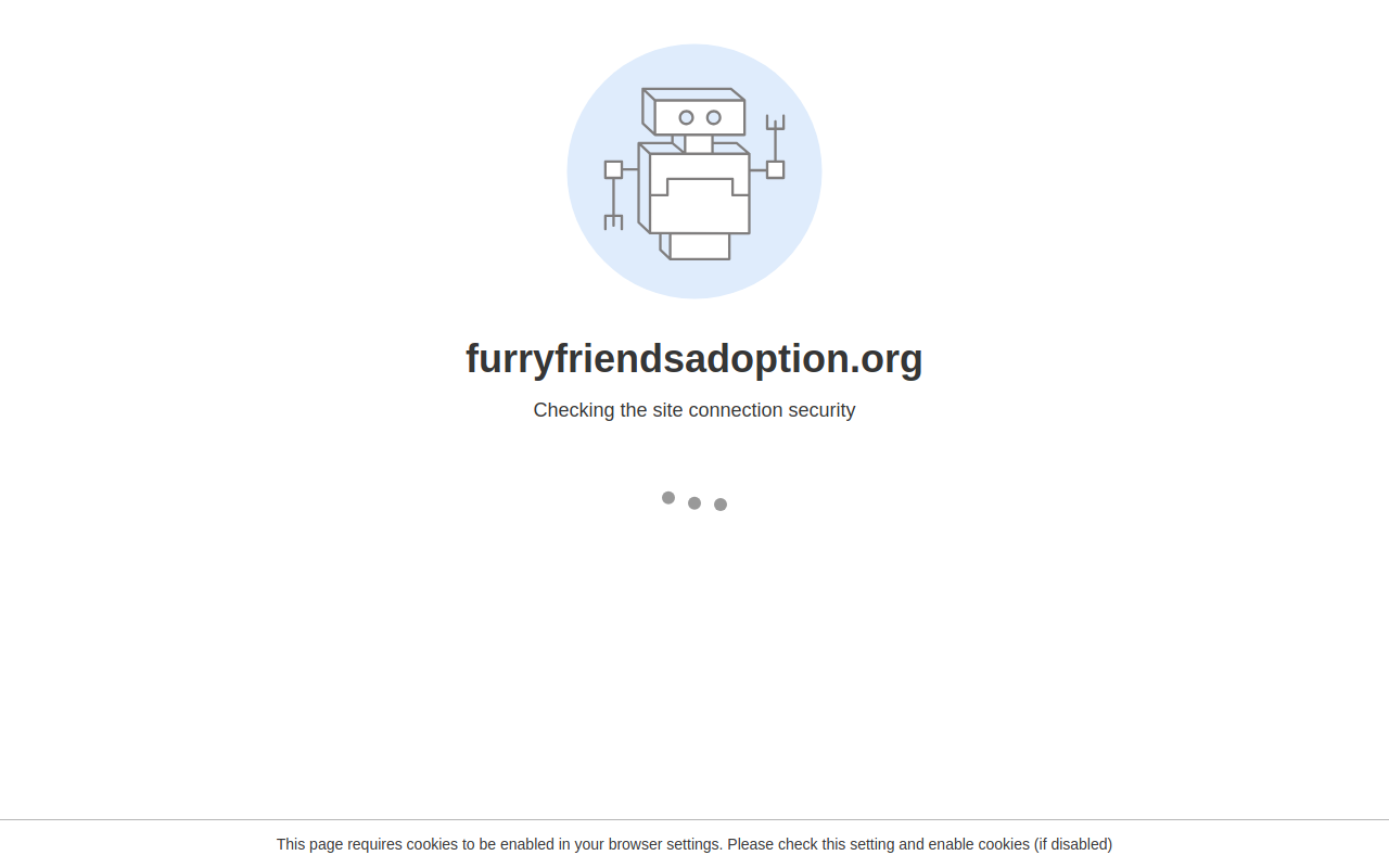 Furry Friends website preview