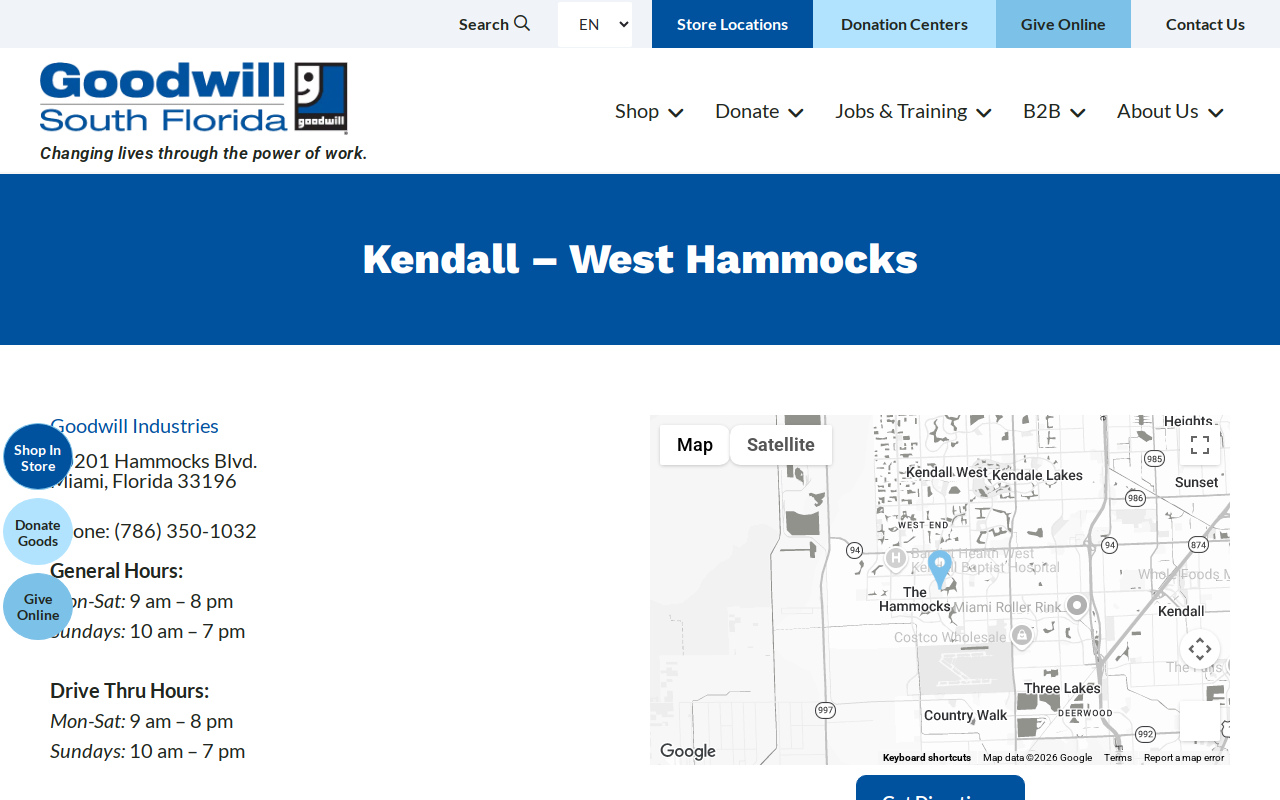 Goodwill website preview