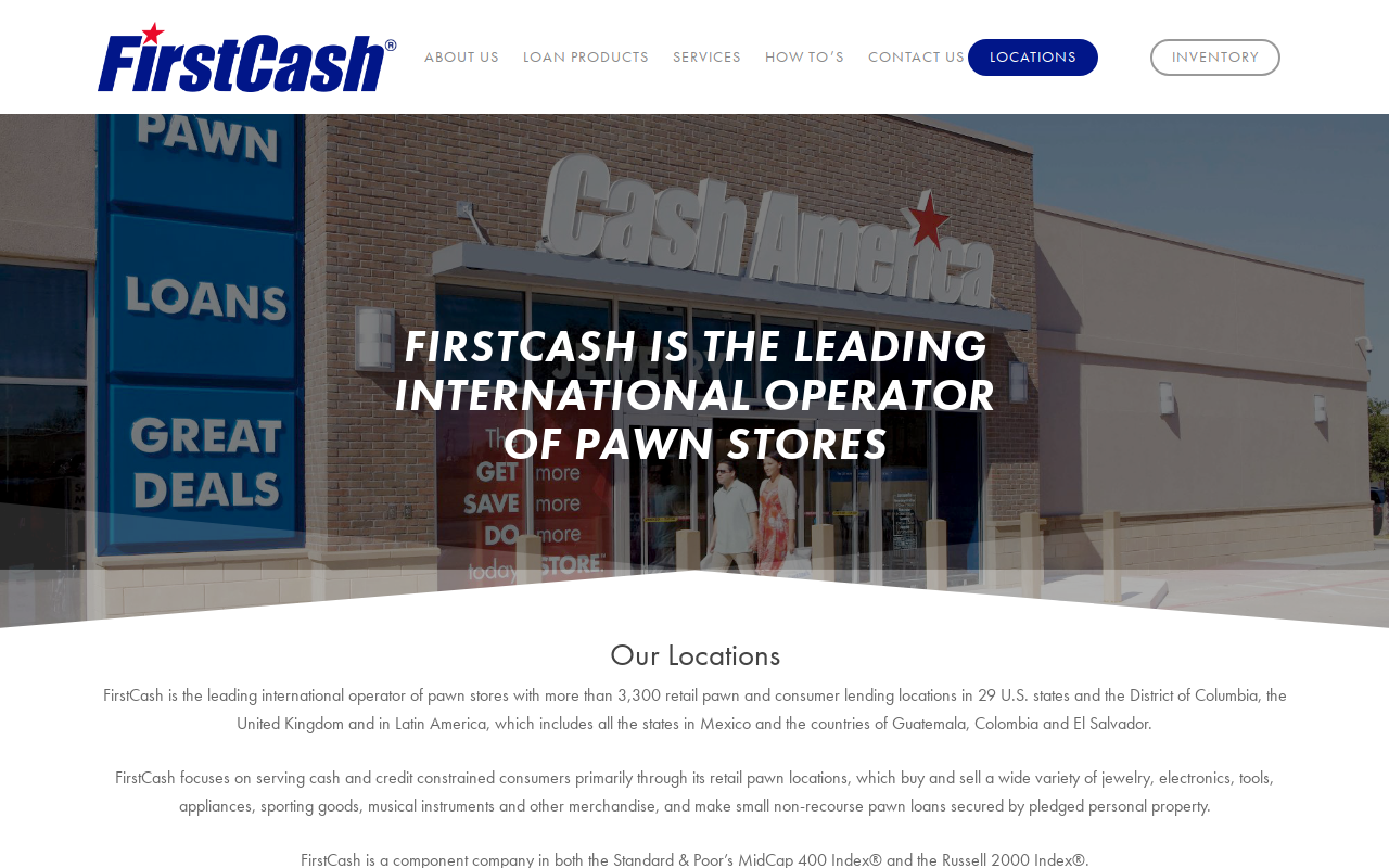 First Cash Pawn website preview