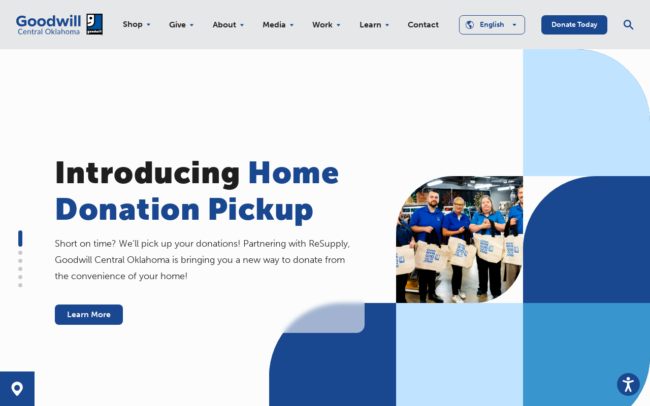 Goodwill Thrift Store & Donation Center website preview