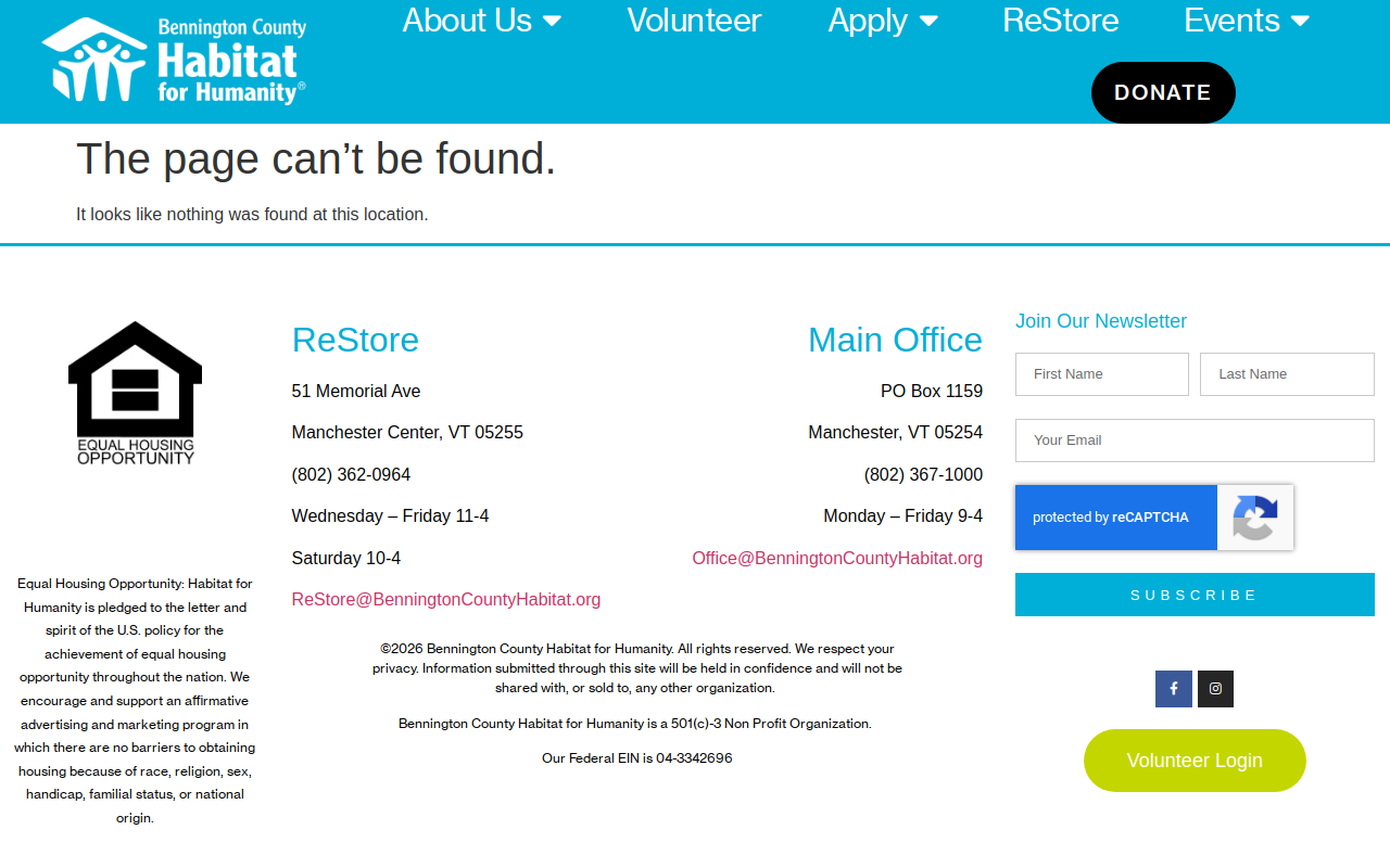 Shires ReSale Store website preview