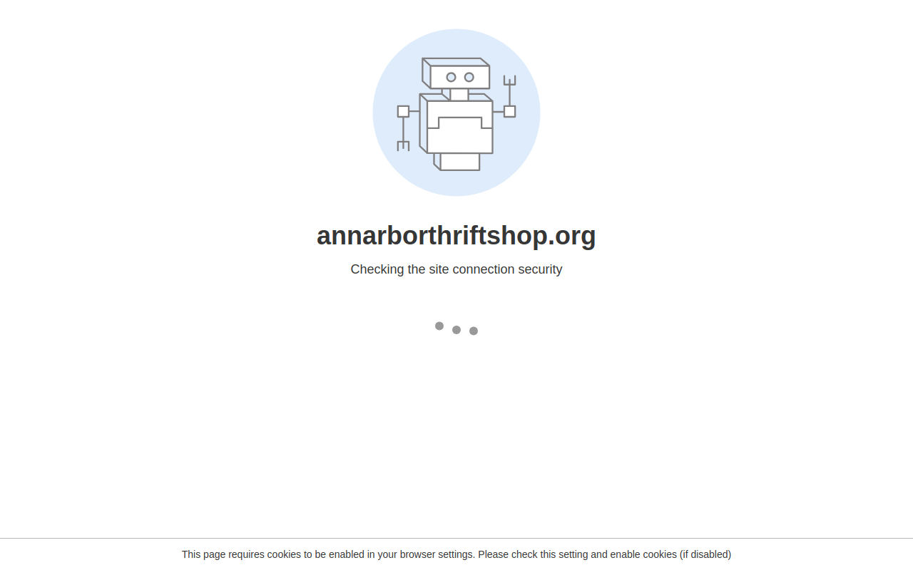 The Ann Arbor Thrift Shop website preview