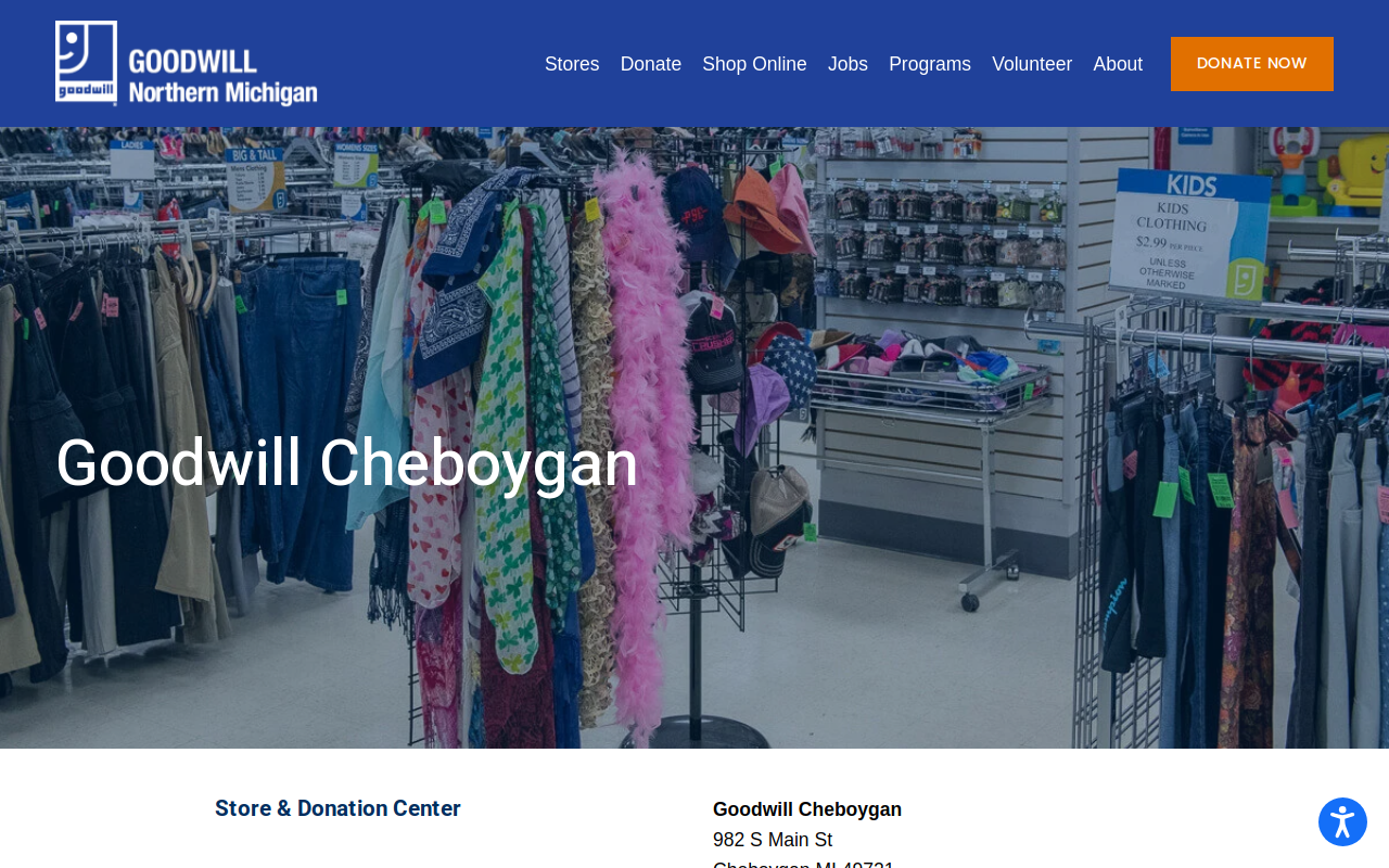 Goodwill website preview