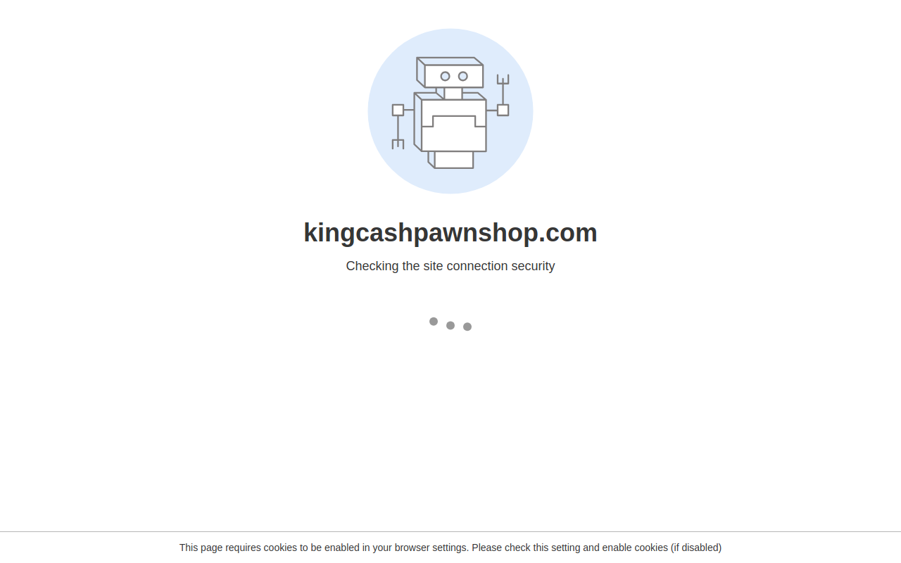 King Cash Pawn Shop website preview