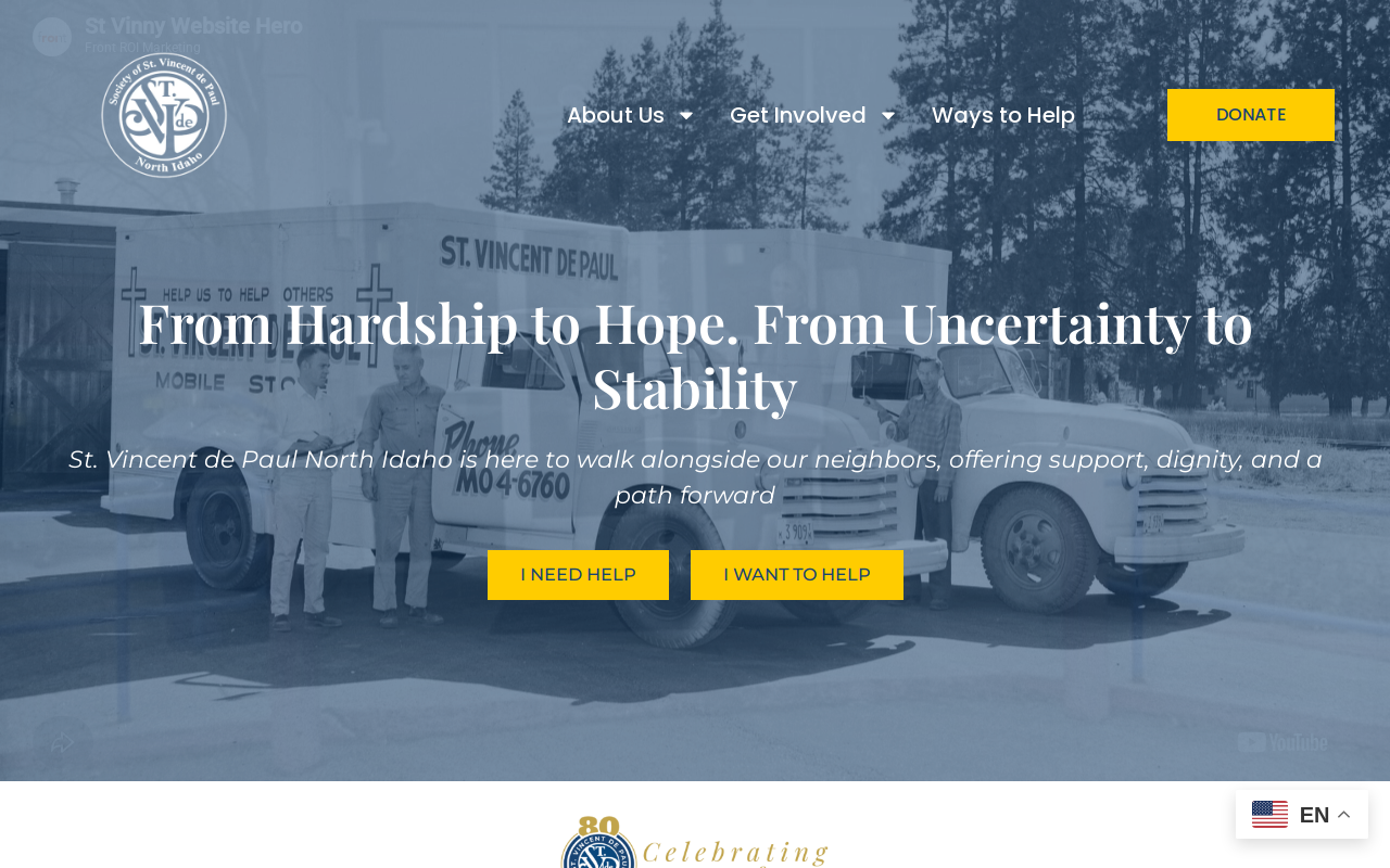 Saint Vincent de Paul Thrift Store website preview