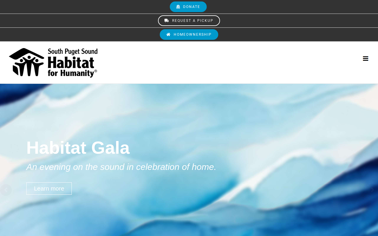 Habitat for Humanity ReStore website preview