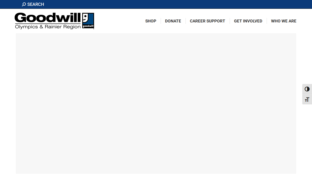 Goodwill website preview