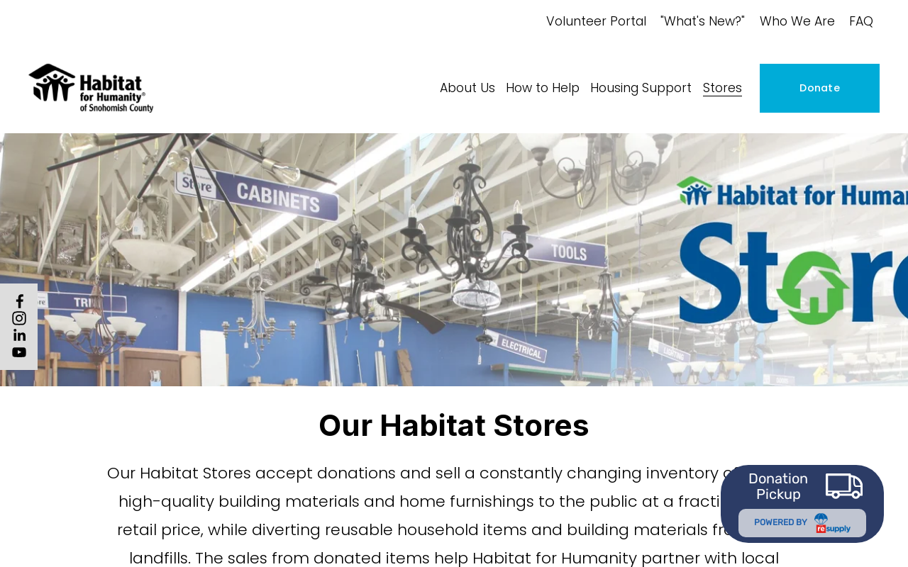 Habitat for Humanity ReStore website preview