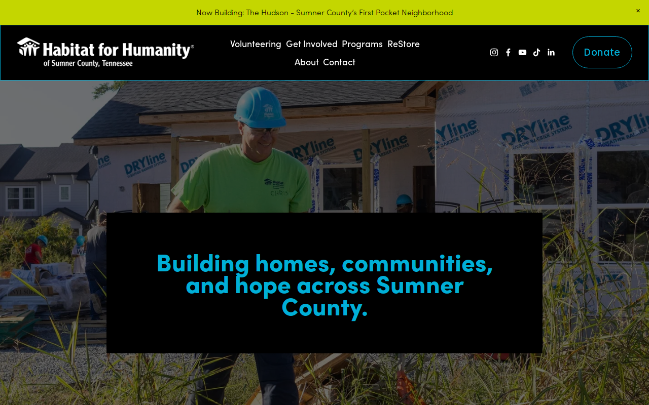 Habitat for Humanity ReStore website preview