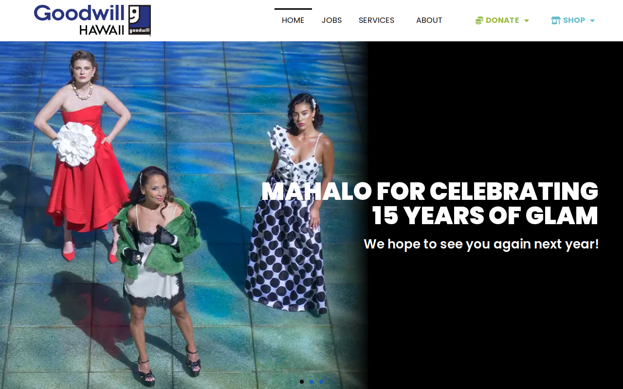 Goodwill Store and Donation Center website preview