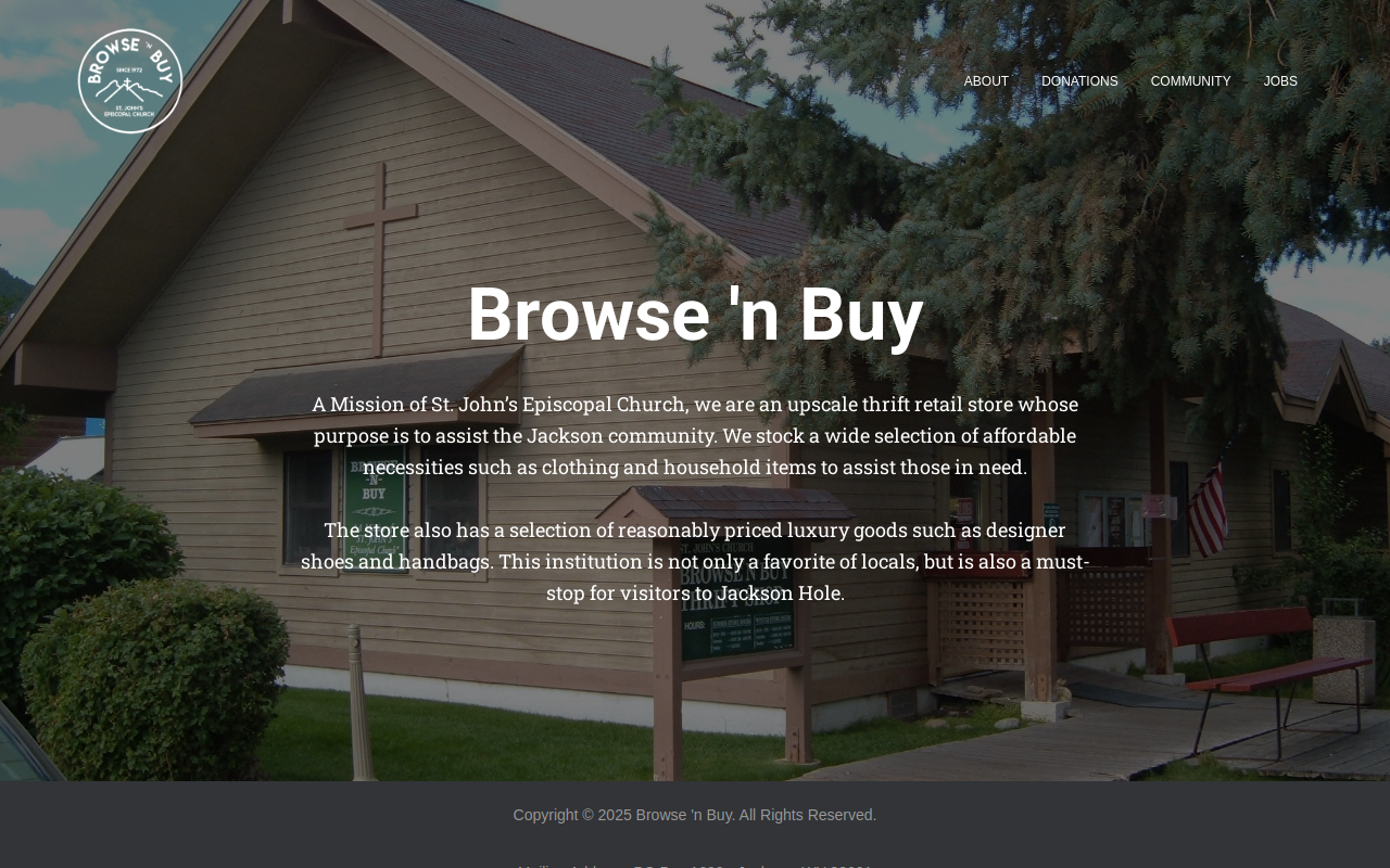 Browse 'N Buy website preview