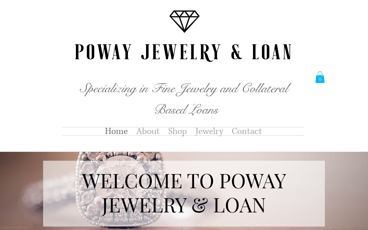 Poway Jewelry and Loan website preview