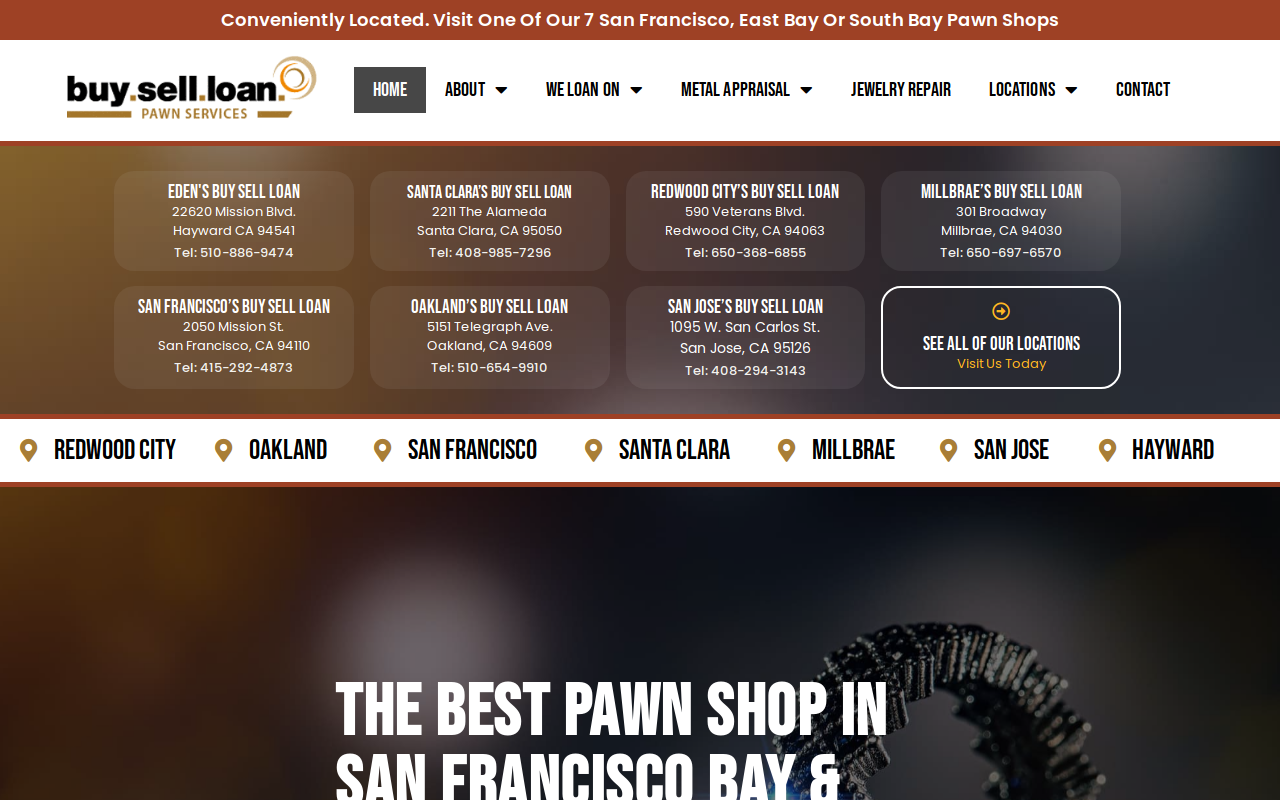 Buy Sell Loan website preview