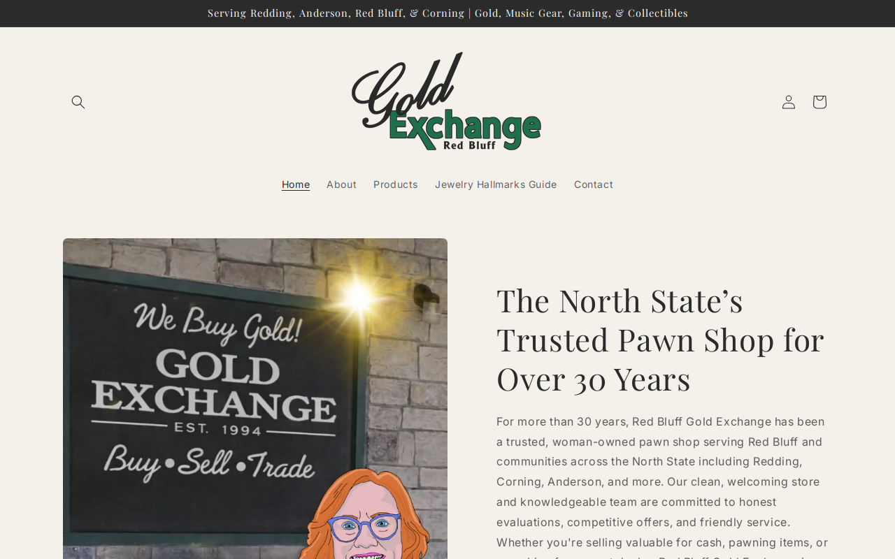 Gold Exchange website preview