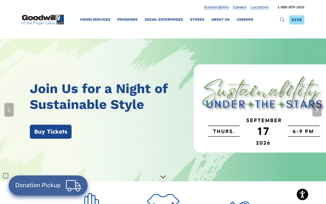 Goodwill website preview