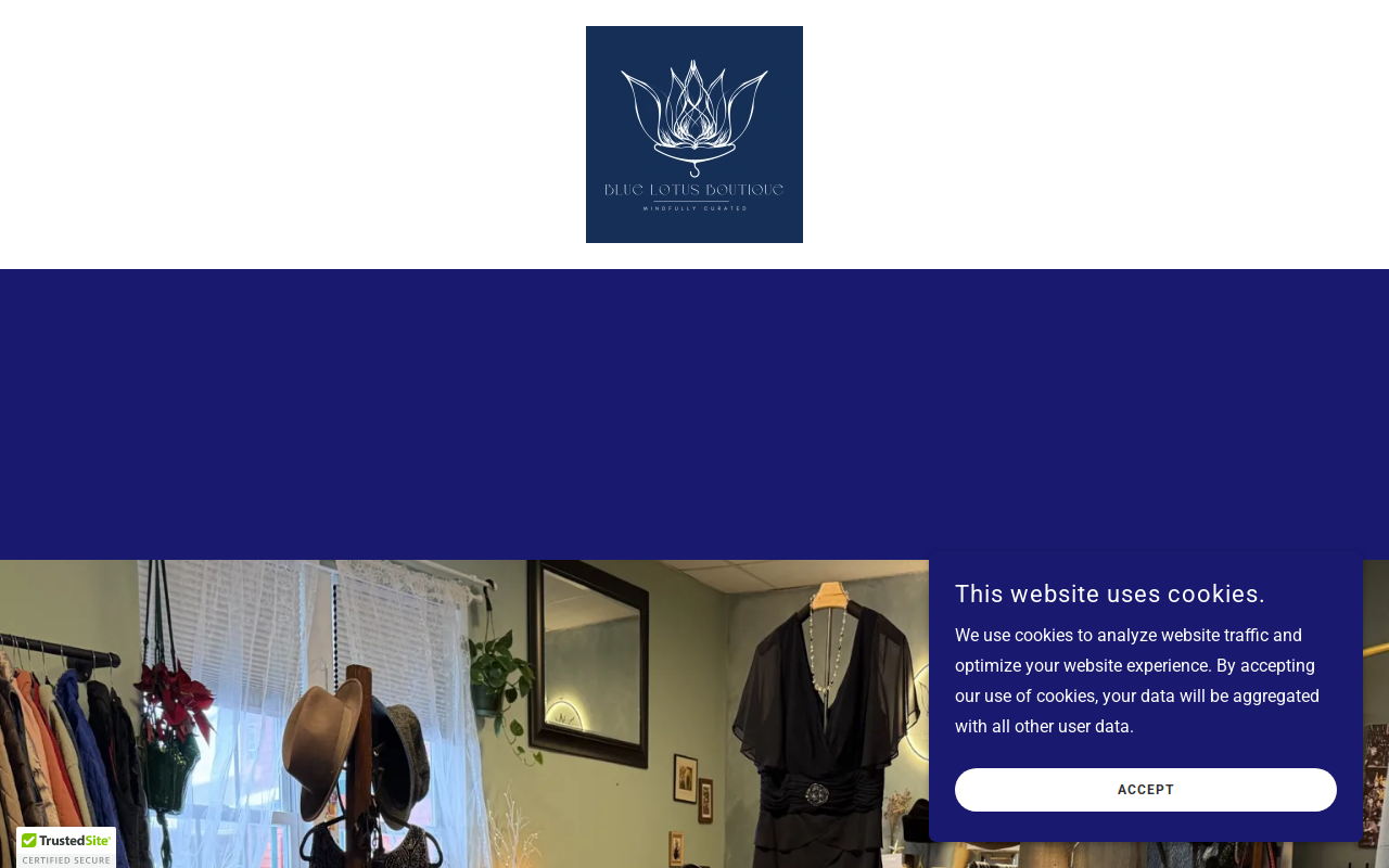 Blue Lotus Boutique website preview