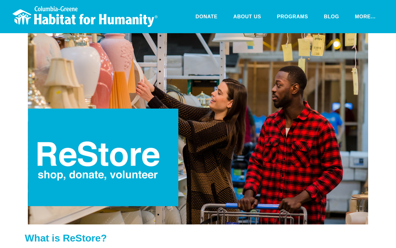 Habitat for Humanity ReStore website preview