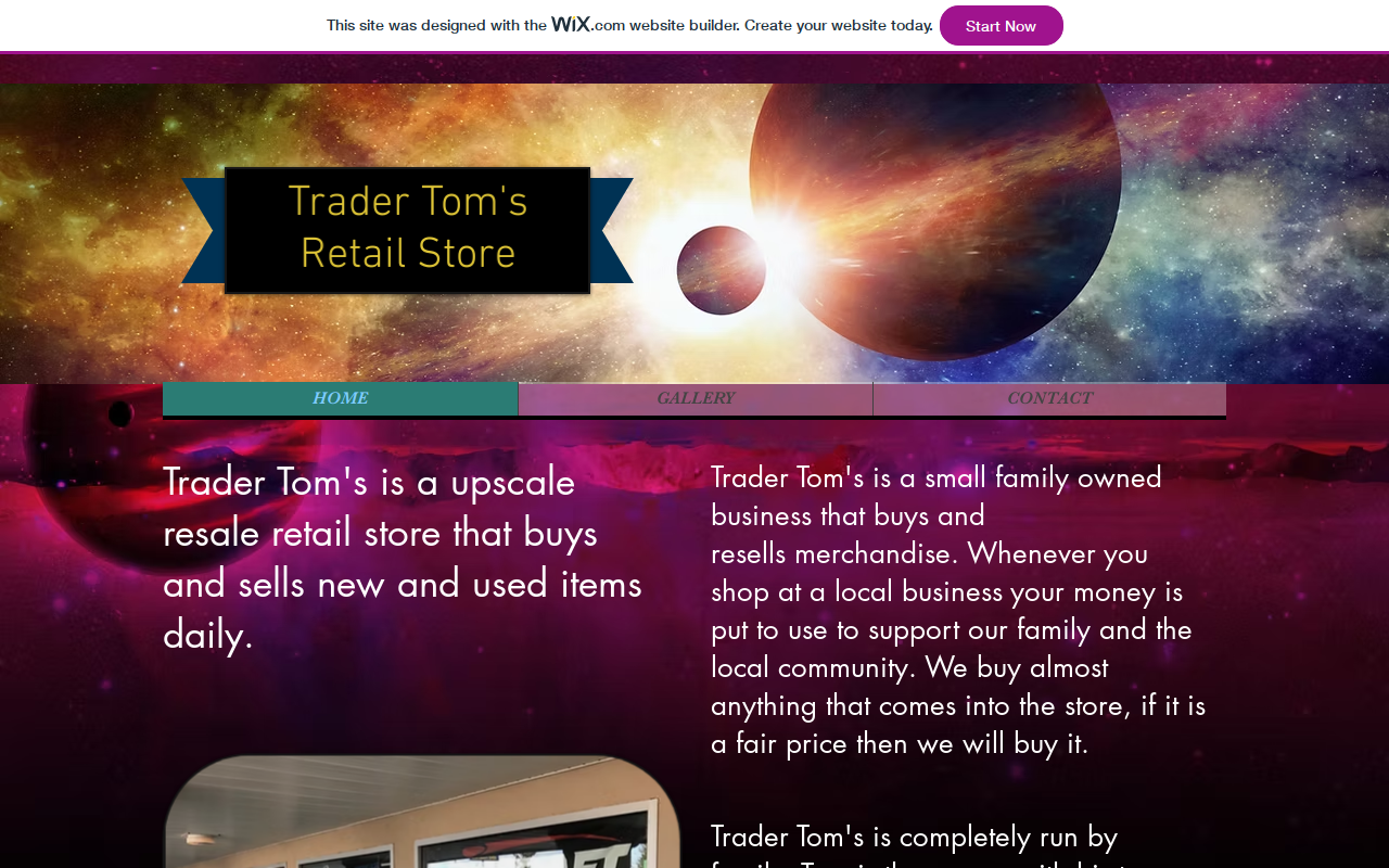 Trader Toms website preview
