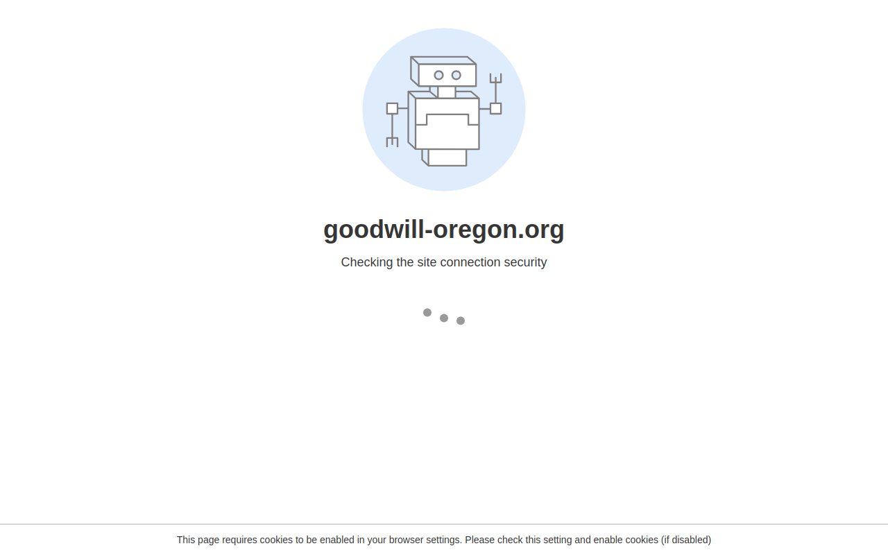 Goodwill Donation Center website preview