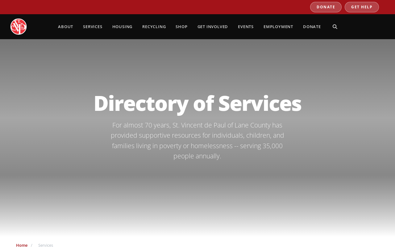 Saint Vincent de Paul Thrift Store website preview
