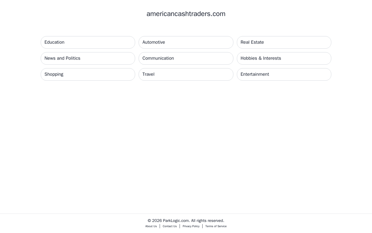 American Cash Traders website preview