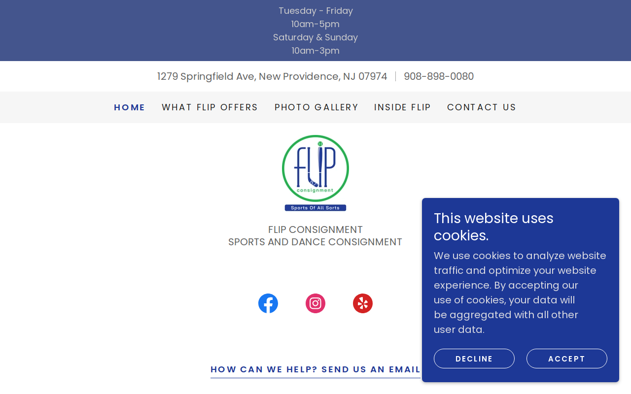 Flip Consignment website preview