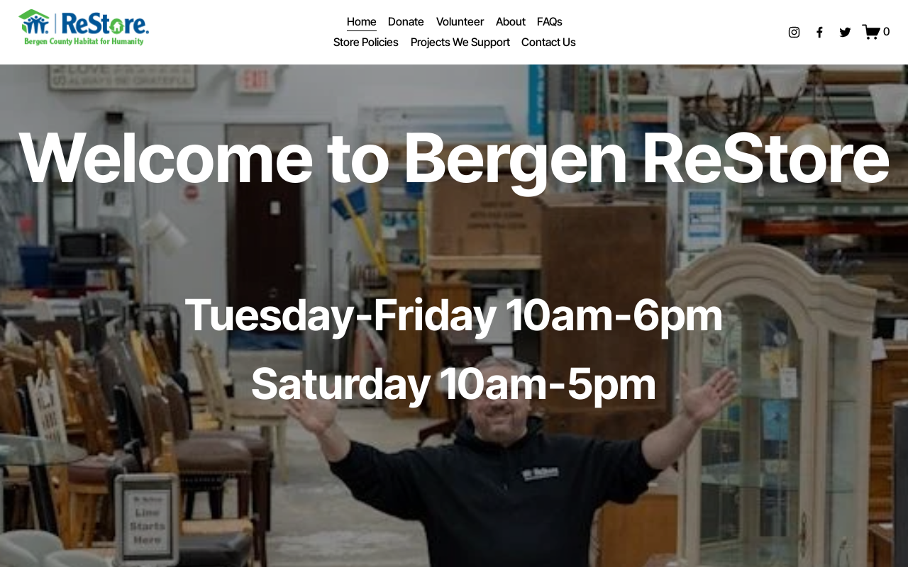 Habitat for Humanity ReStore website preview