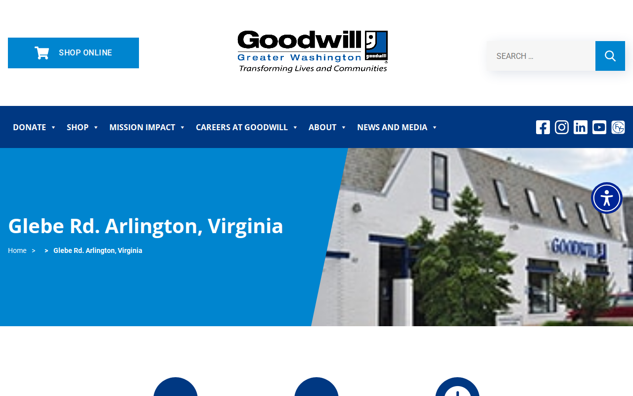 Goodwill website preview