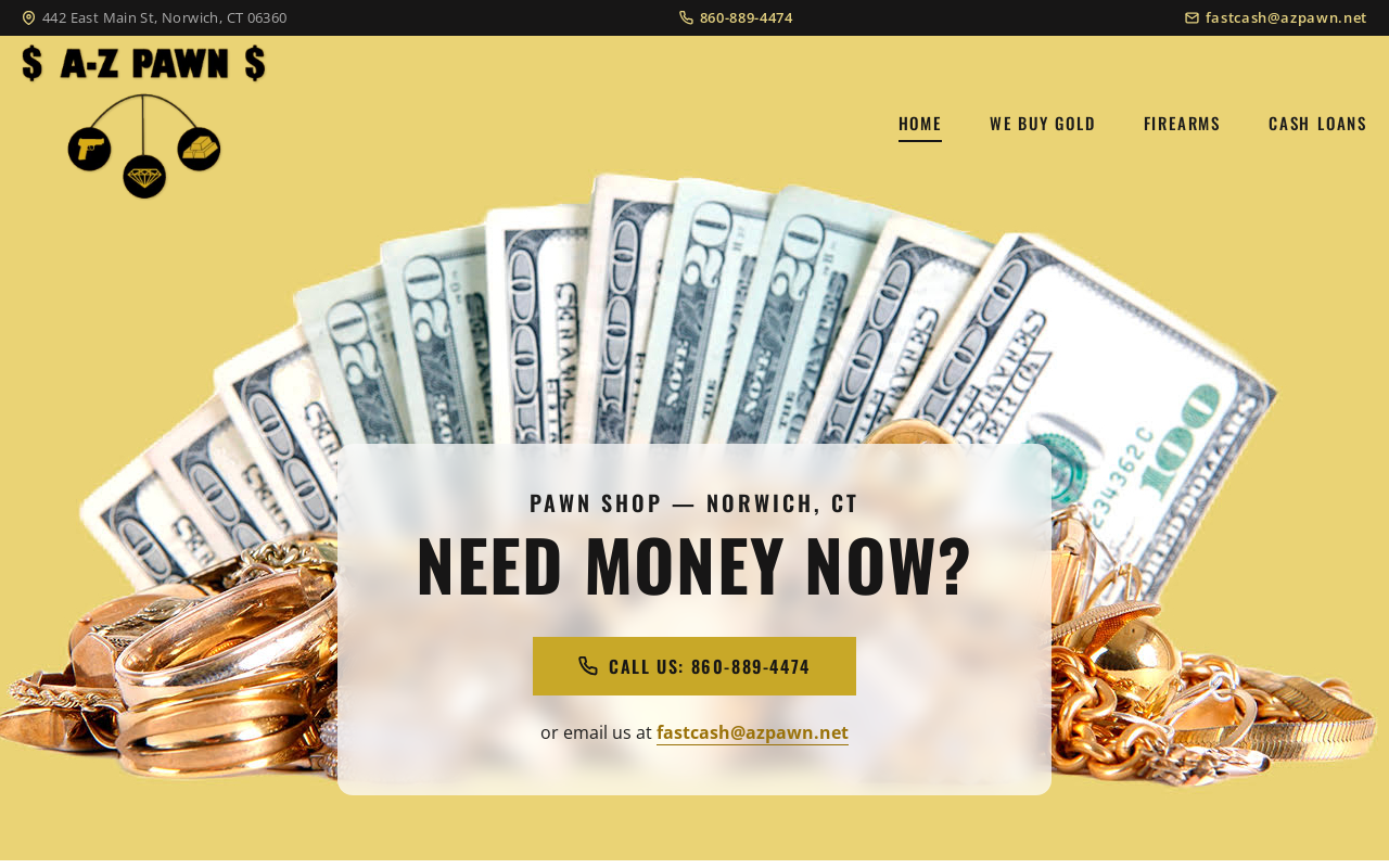 A-Z Pawn website preview