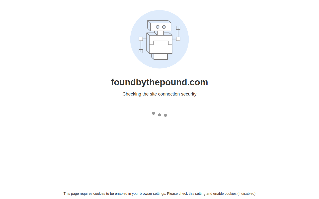 Found. website preview