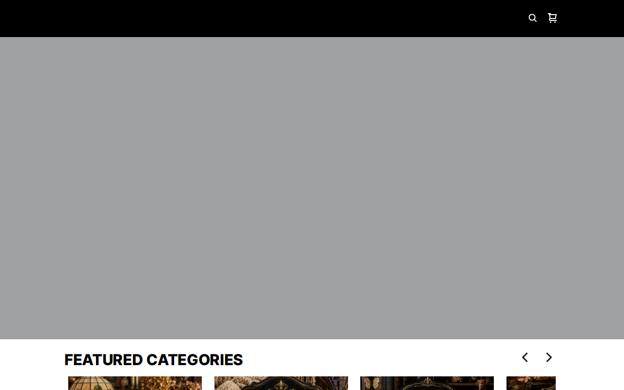 Park Street Curiosity Shop website preview