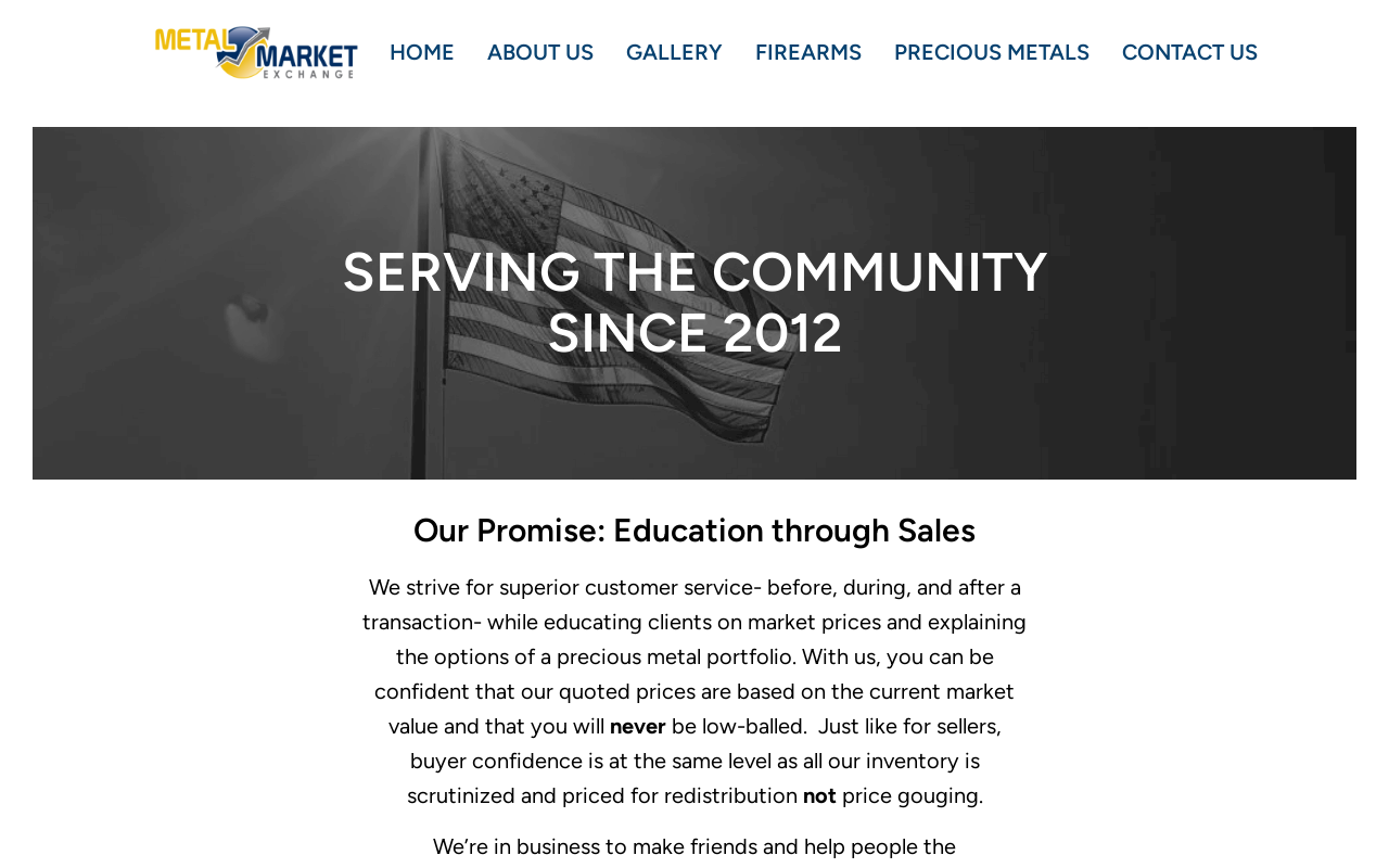 Metal Market website preview