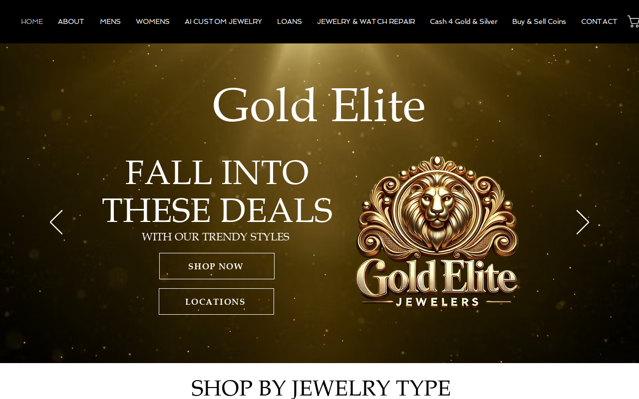 Gold Elite Jewelers & Loans website preview