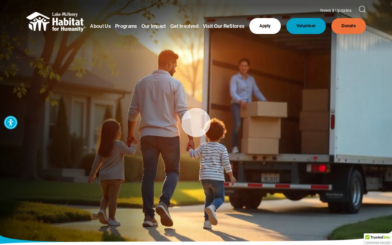 Habitat for Humanity ReStore website preview