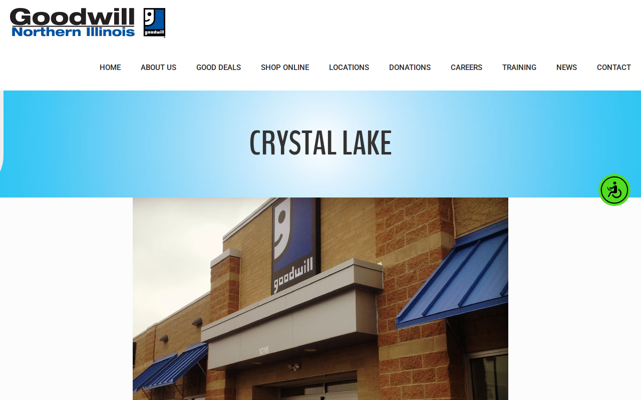 Goodwill website preview