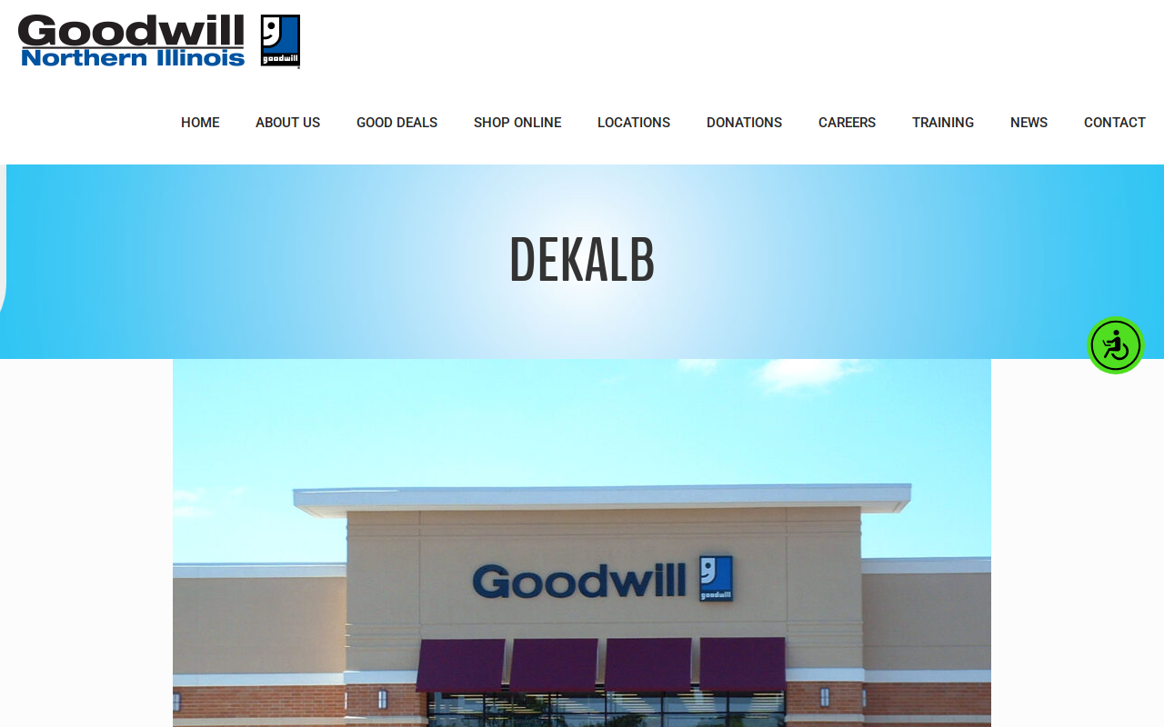Goodwill website preview