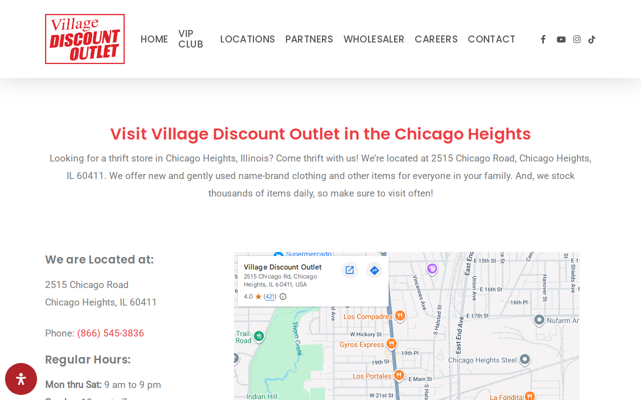 Village Discount Outlet website preview