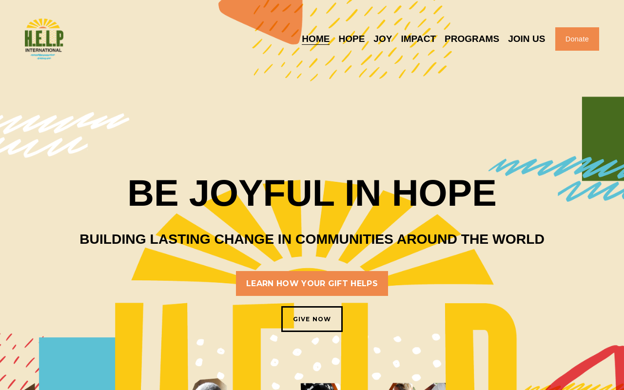 Hopes Storehouse website preview