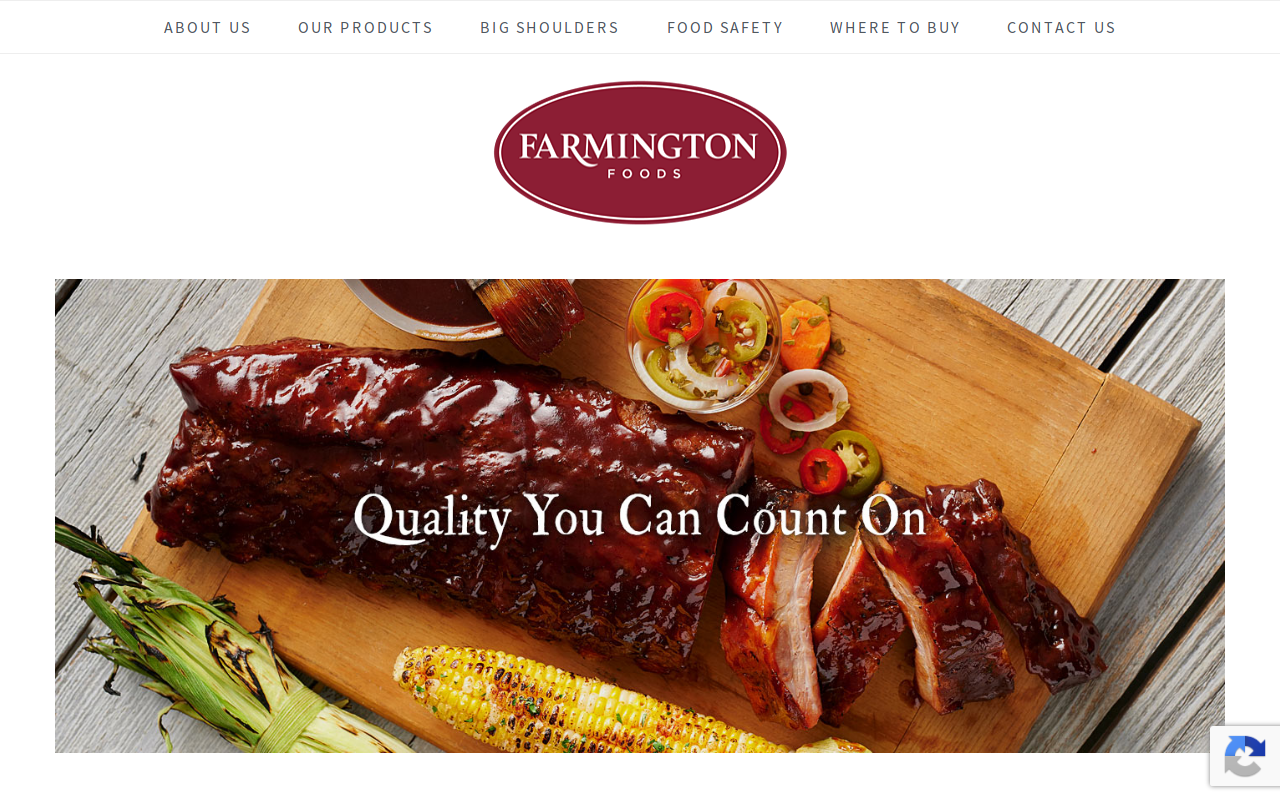 Farmington Thrift Shop website preview