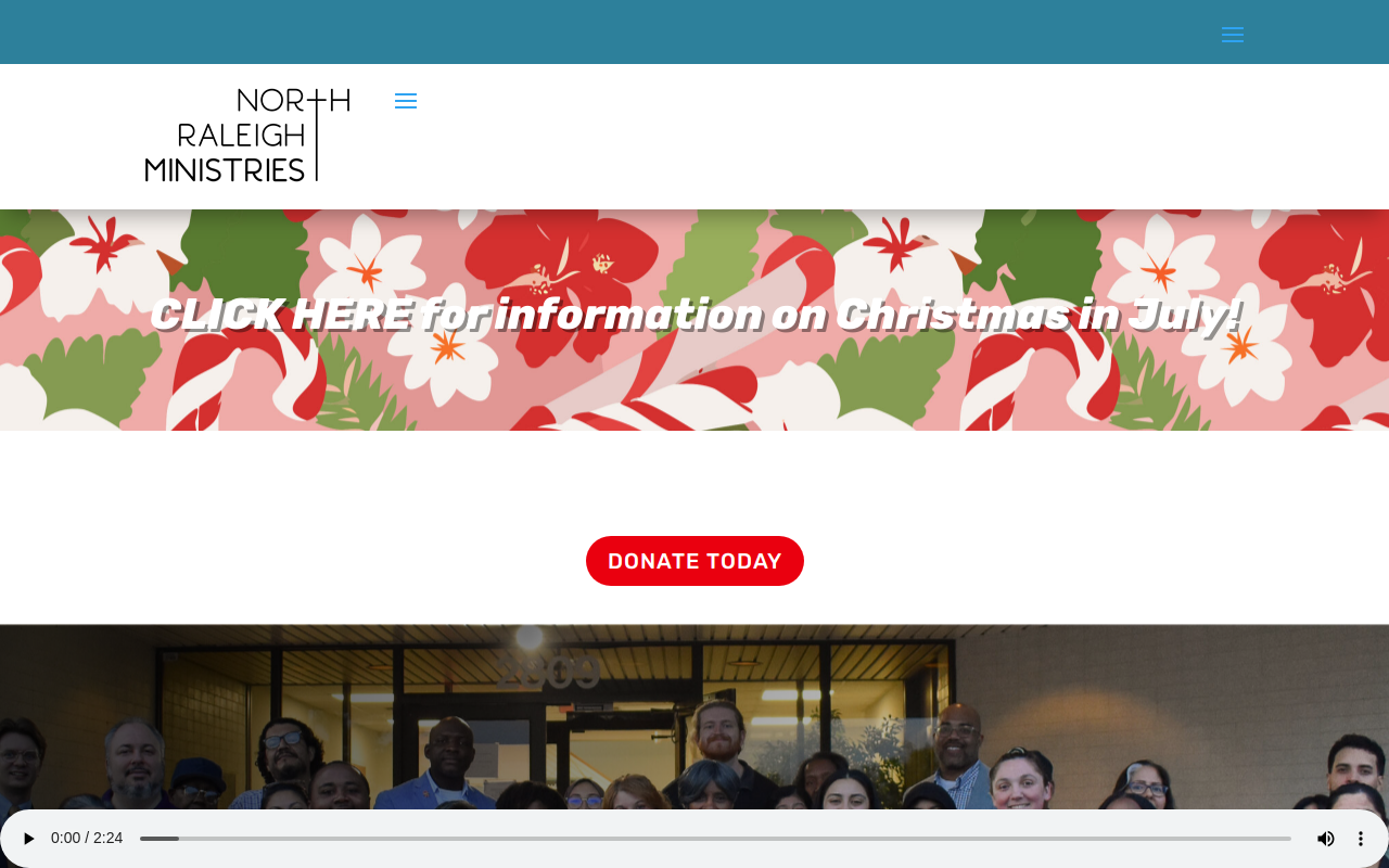 North Raleigh Ministries Thrift Shoppe website preview