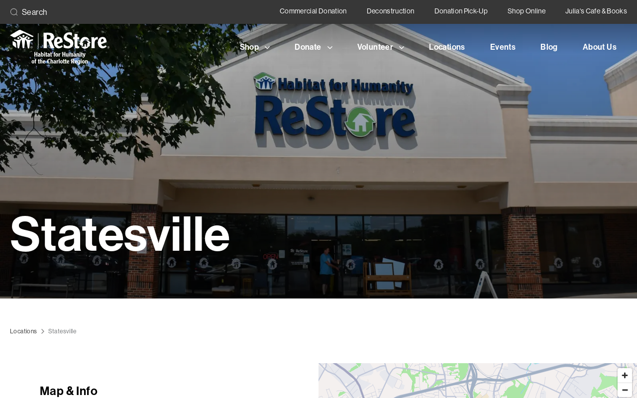 Habitat for Humanity website preview