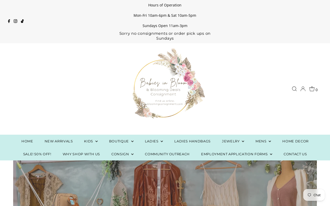 Babies In Bloom website preview