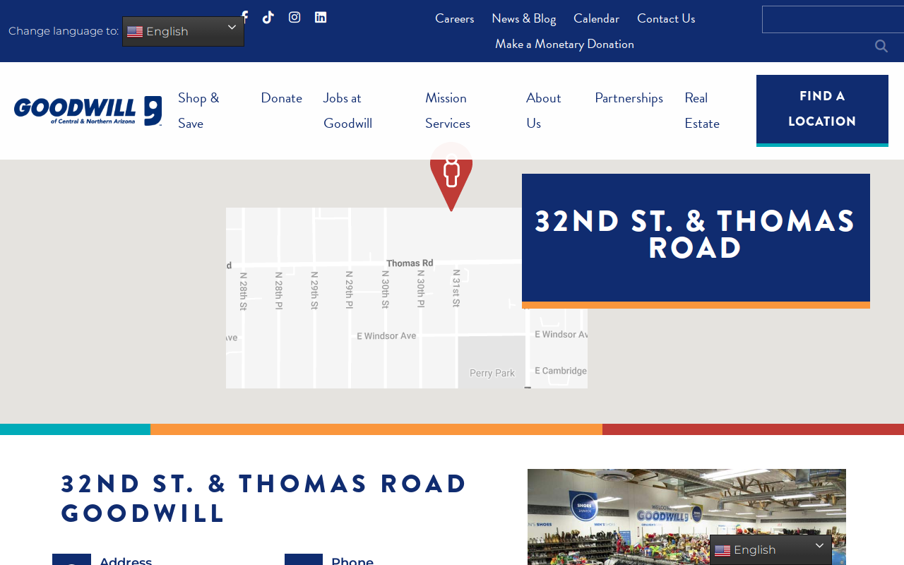 Goodwill website preview
