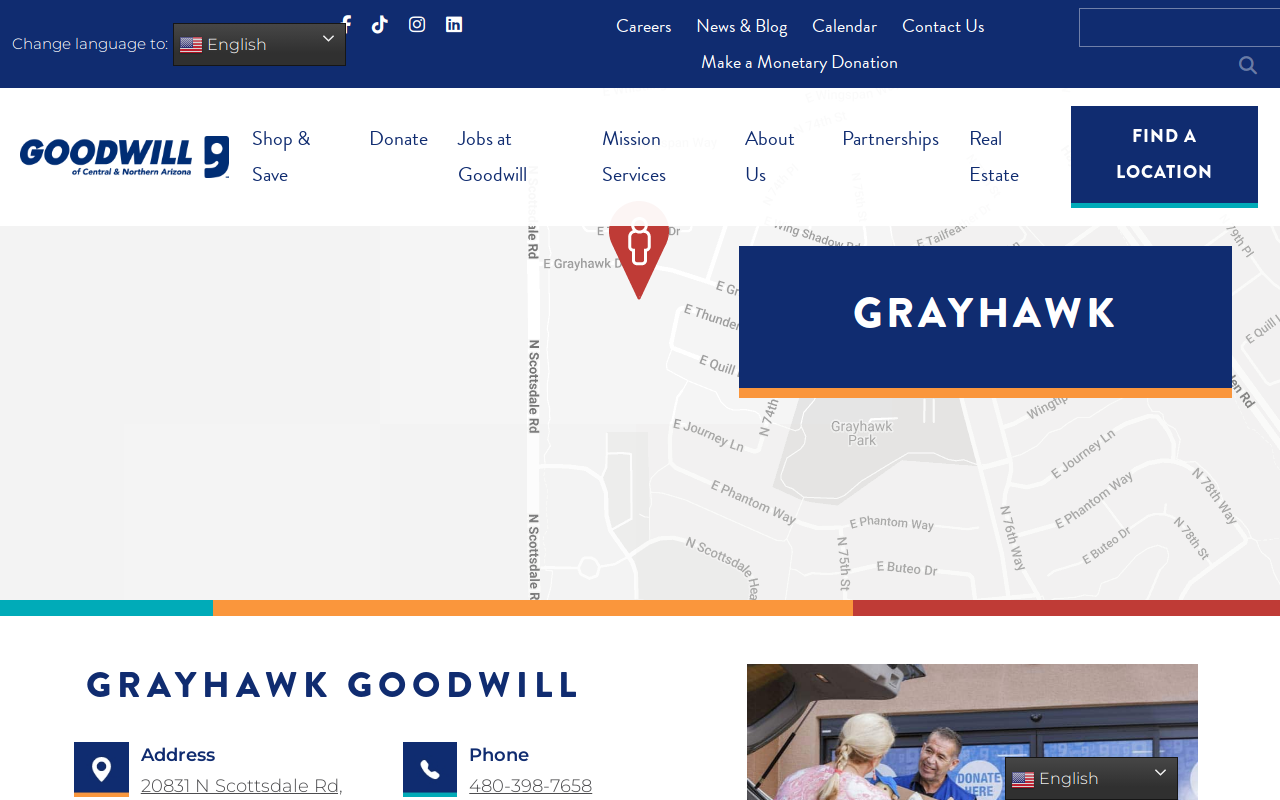 Goodwill website preview