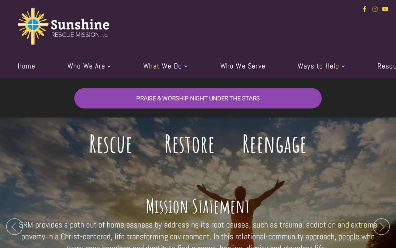 Thrift for Goodness Sake! website preview
