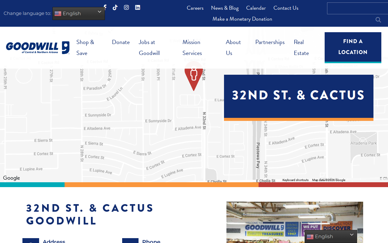 Goodwill website preview