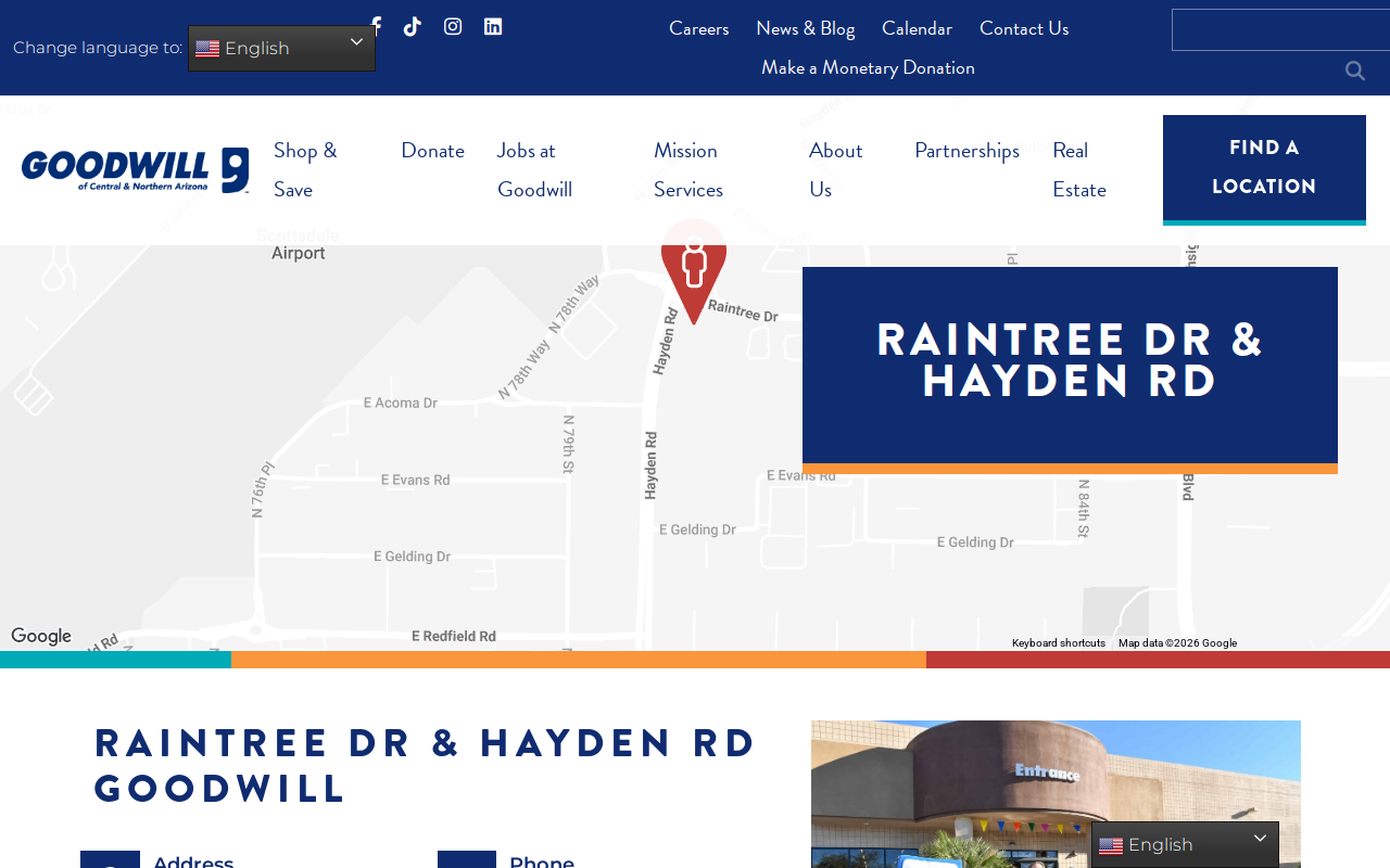 Goodwill website preview